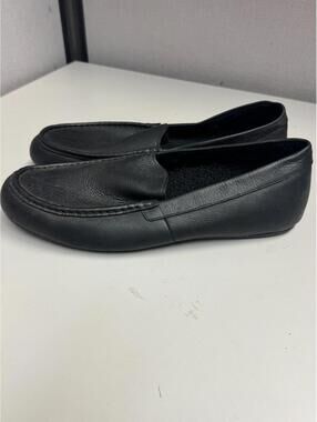 Vionic Men's Tompkin Black Leather Slipper Loafer Size 13